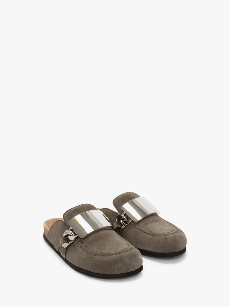 JW Anderson GOURMET CHAIN LOAFER MULES outlook
