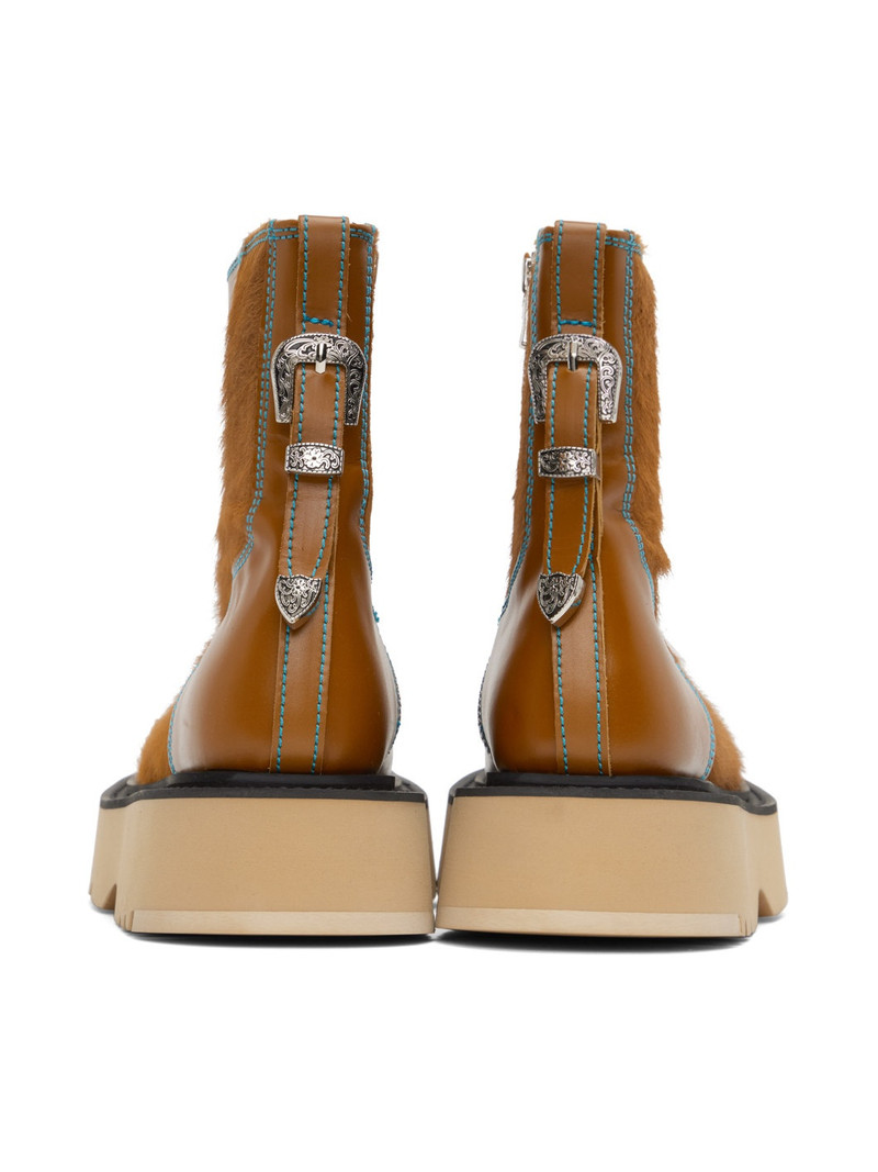 Brown Fia Ankle Boots 2