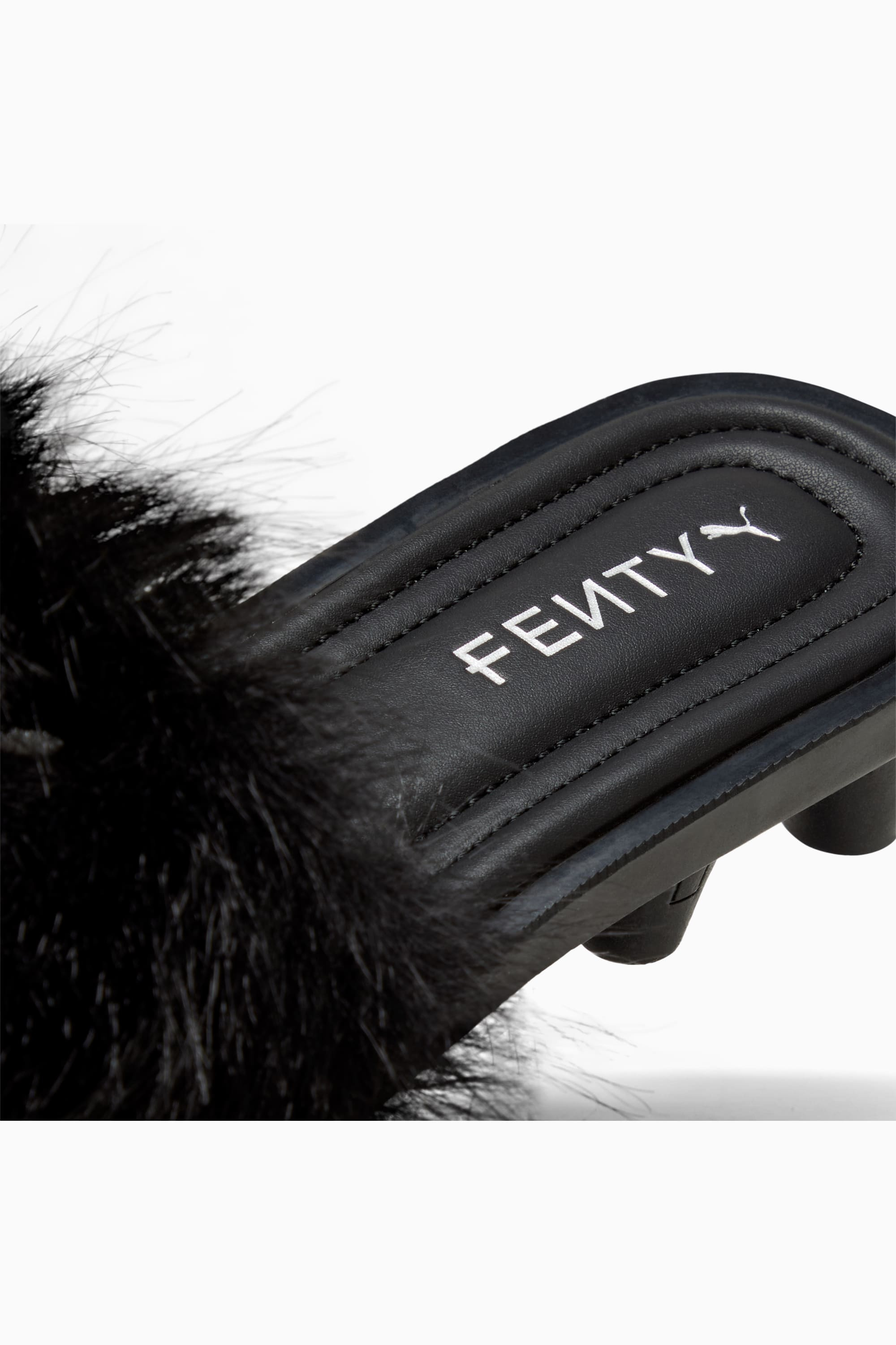 FENTY x PUMA Women's Chic Fur Slides - 11