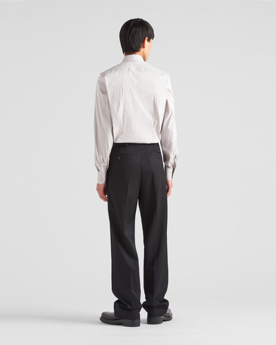 Prada Stretch cotton shirt outlook