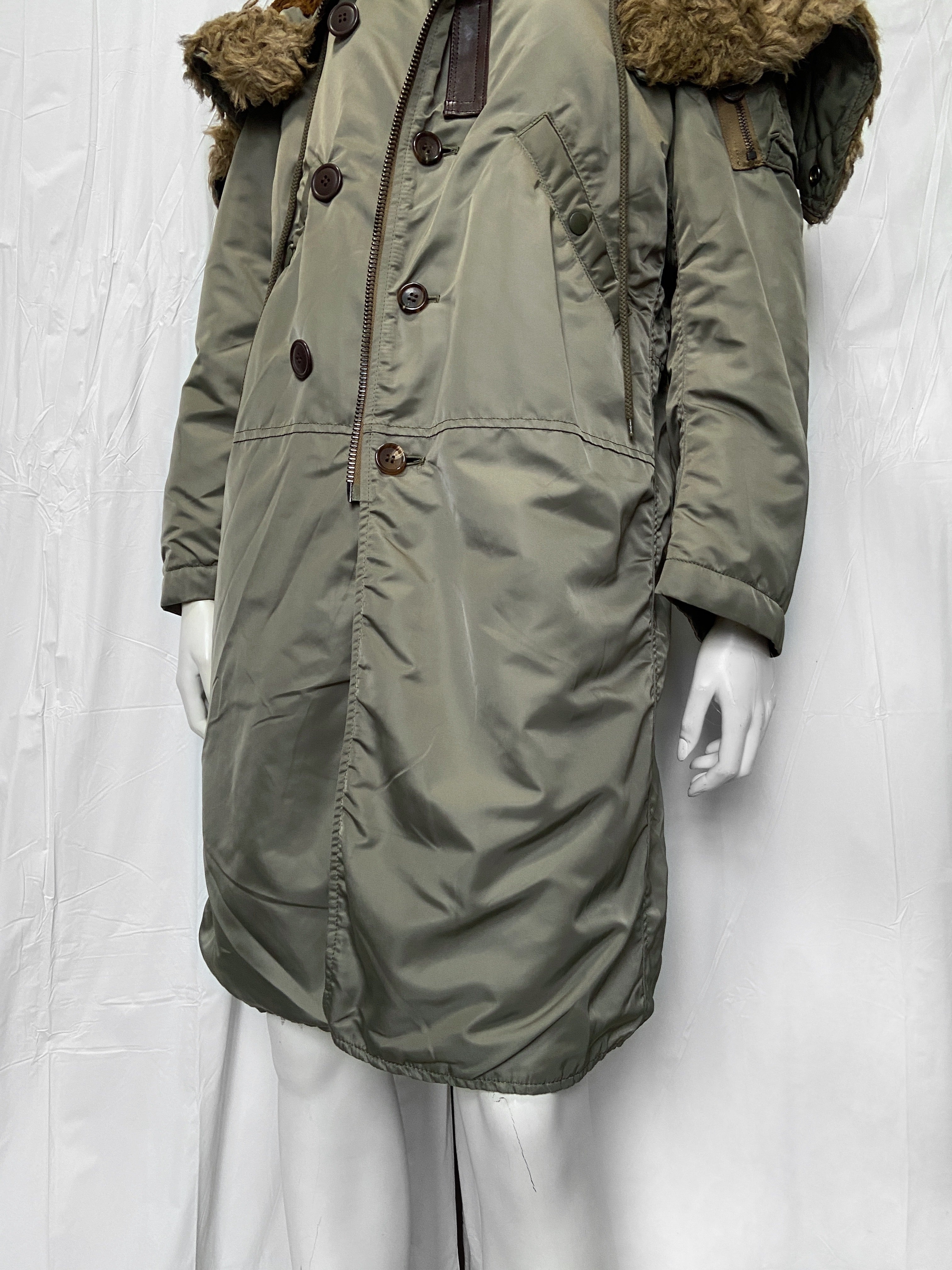 Junya Watanabe Fall 2006 Grail N-3B Oversized Military Parka Coat S - 8