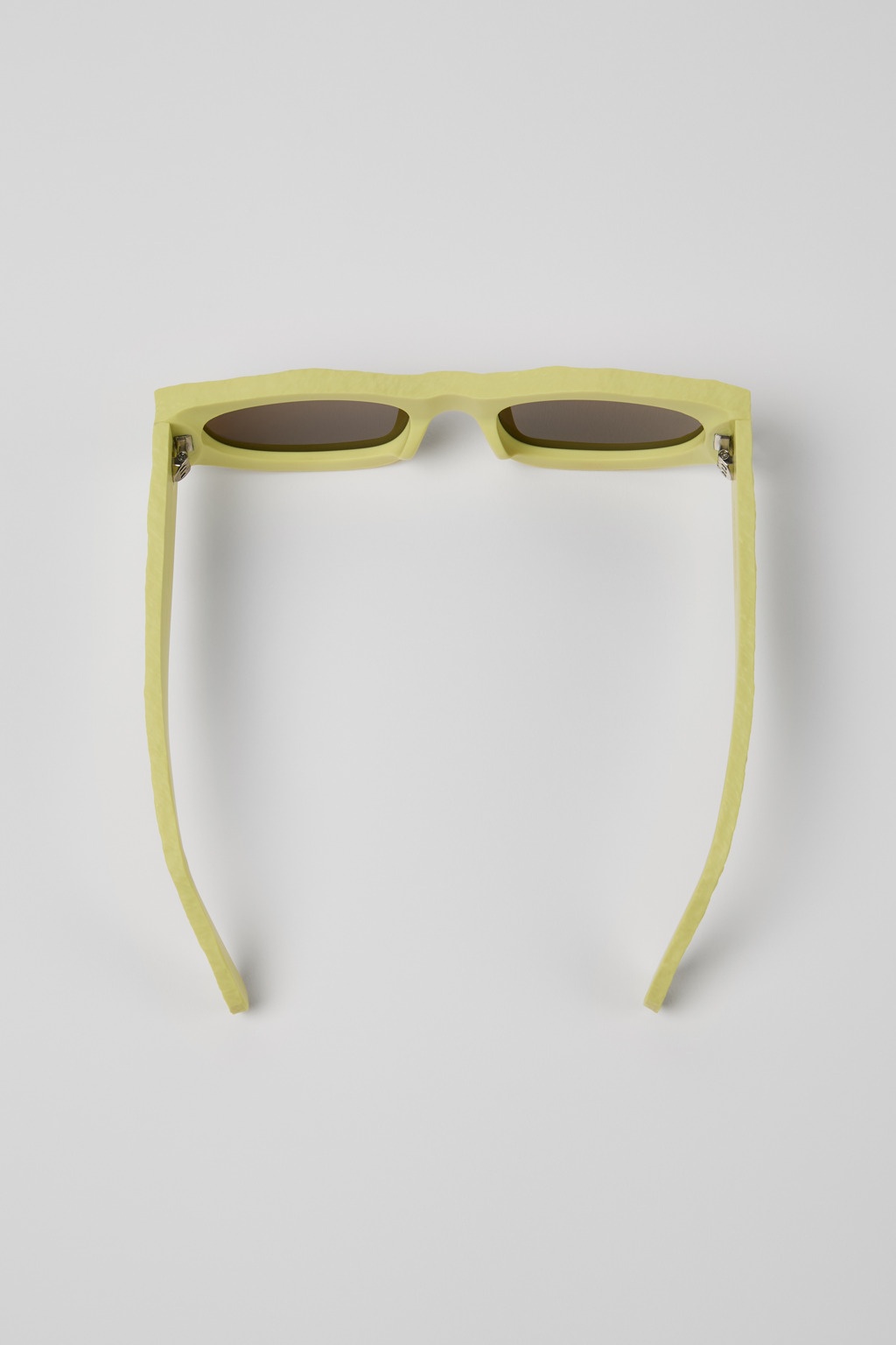 Yellow HIRMU Acetate Sunglasses - 4