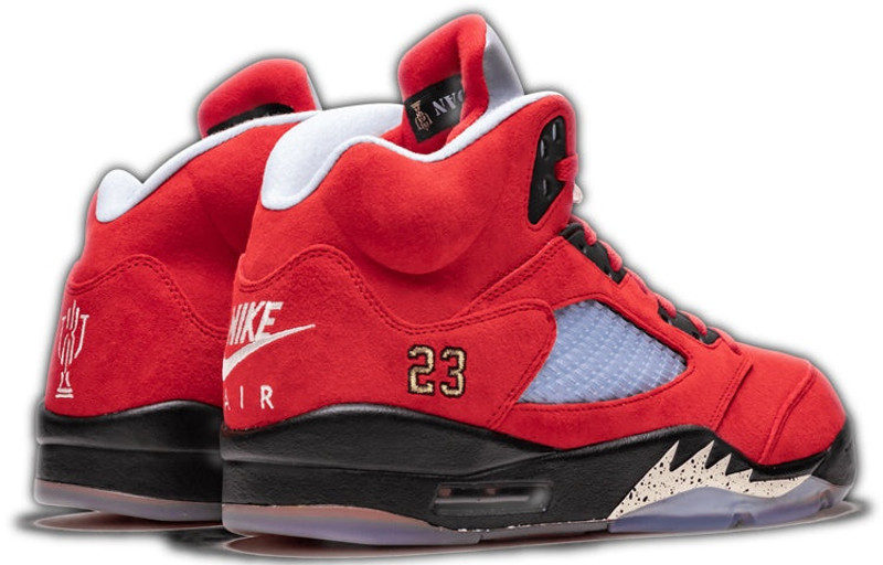 Jordan Air Jordan 5 Retro SP F&F x Trophy Room 'Black Red' CN2317-600 outlook