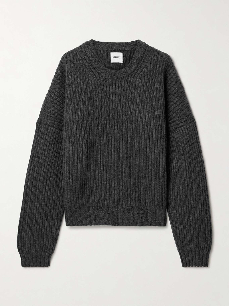Manuela ribbed cashmere sweater - 1