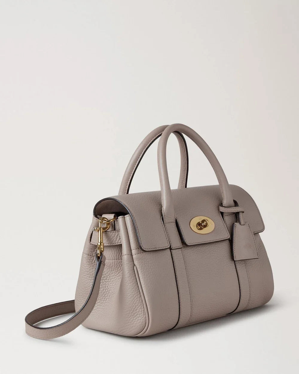 Bayswater Satchel Cashmere Taupe Heavy Grain - 3