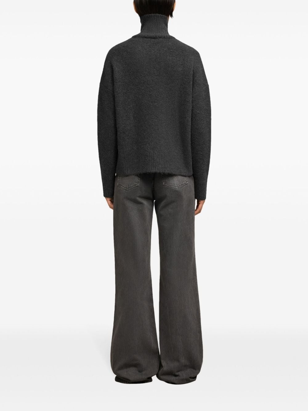 Ami de Coeur funnel neck sweatshirt - 5