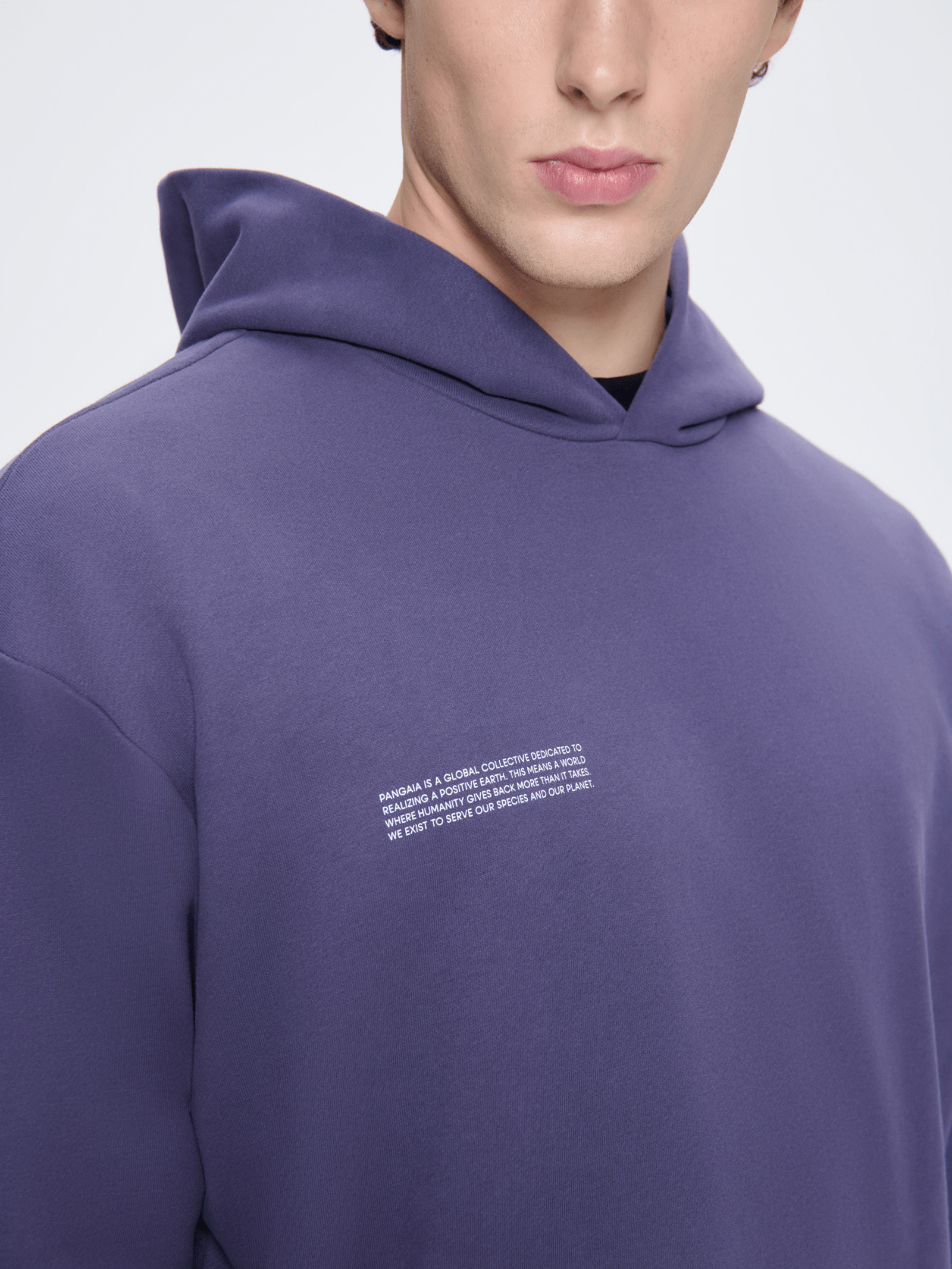 Mens 365 Midweight Hoodie - Slate Blue - 5