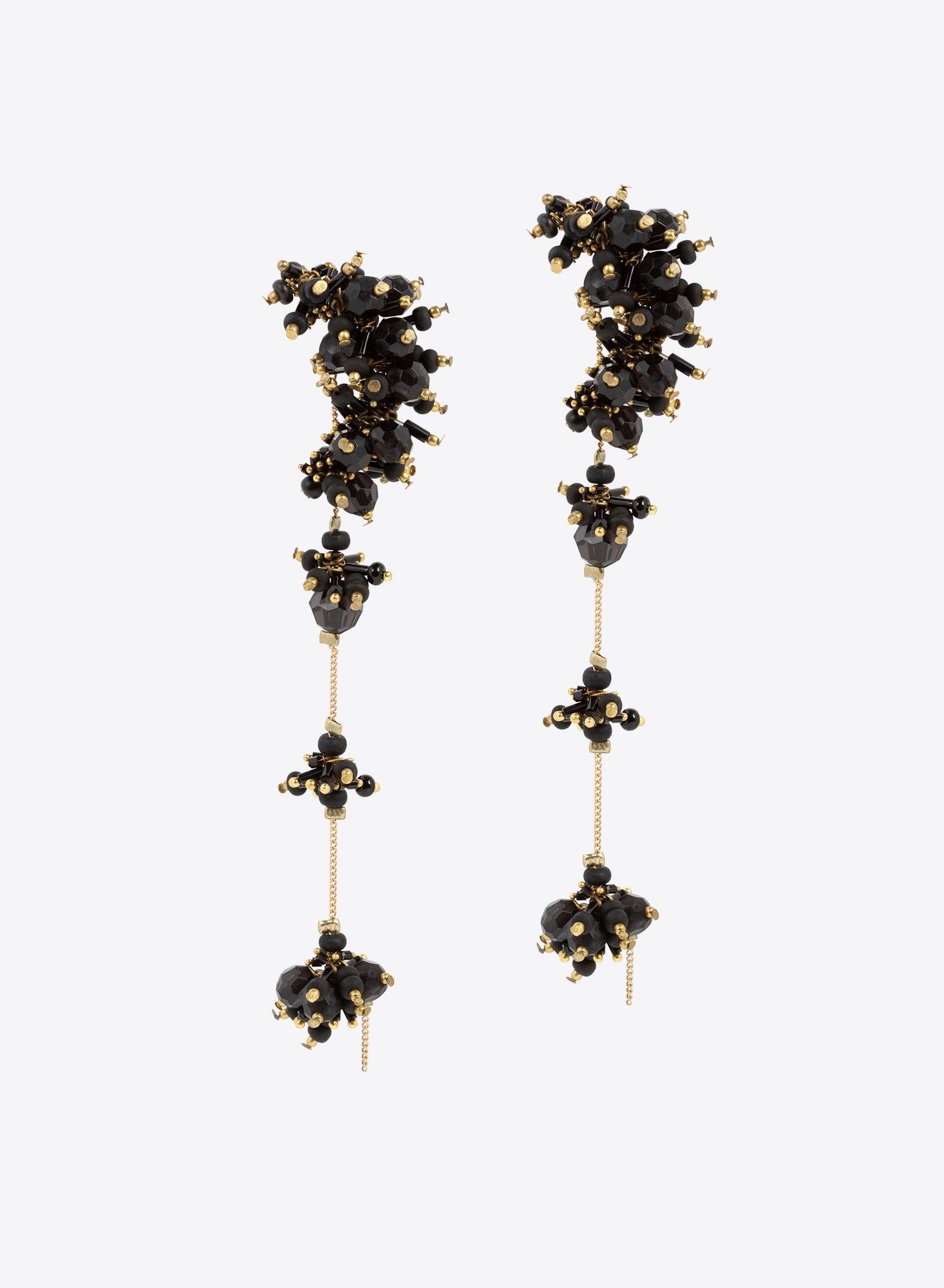 EMBROIDERED EARRINGS - 1
