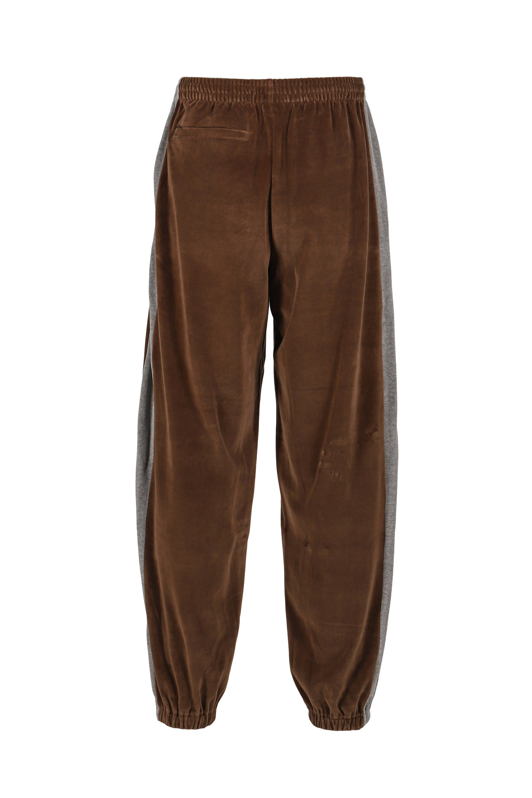 SIDE LINE SWEAT PANT - C/PE VELOUR / BRW - 5