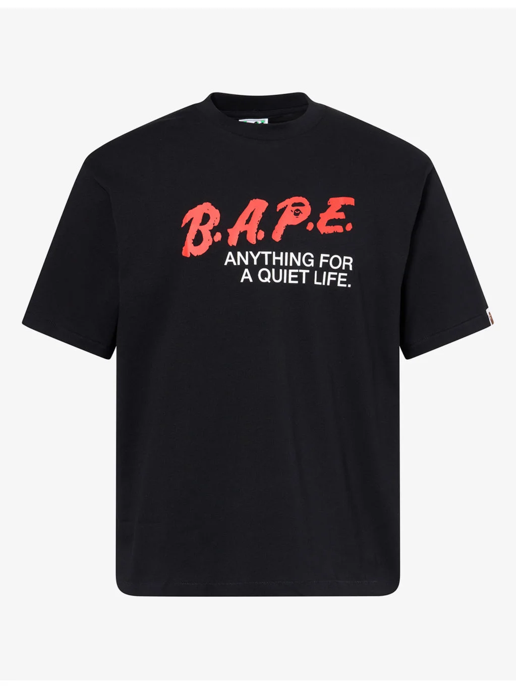 Motto Logo-Print Cotton T-Shirt - 1