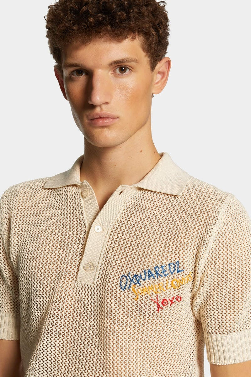 SUMMER LOVERS KNIT POLO 5