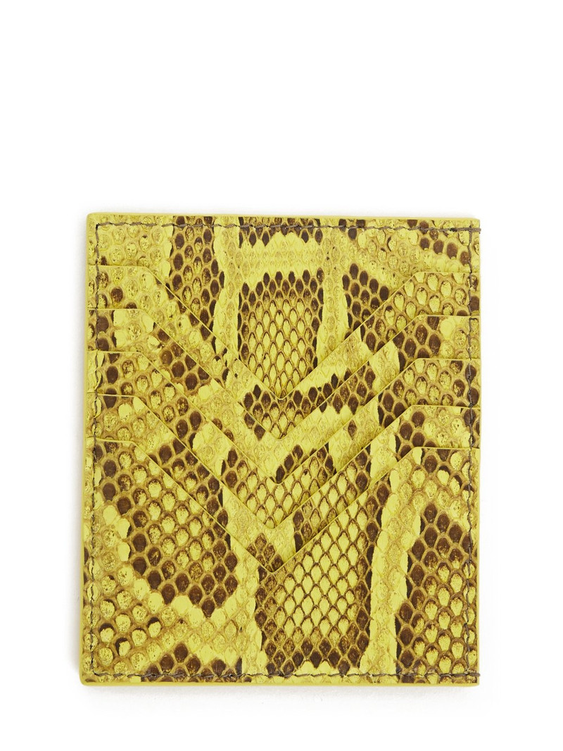 Rick Owens Square Card Holder 'Lemon' 1
