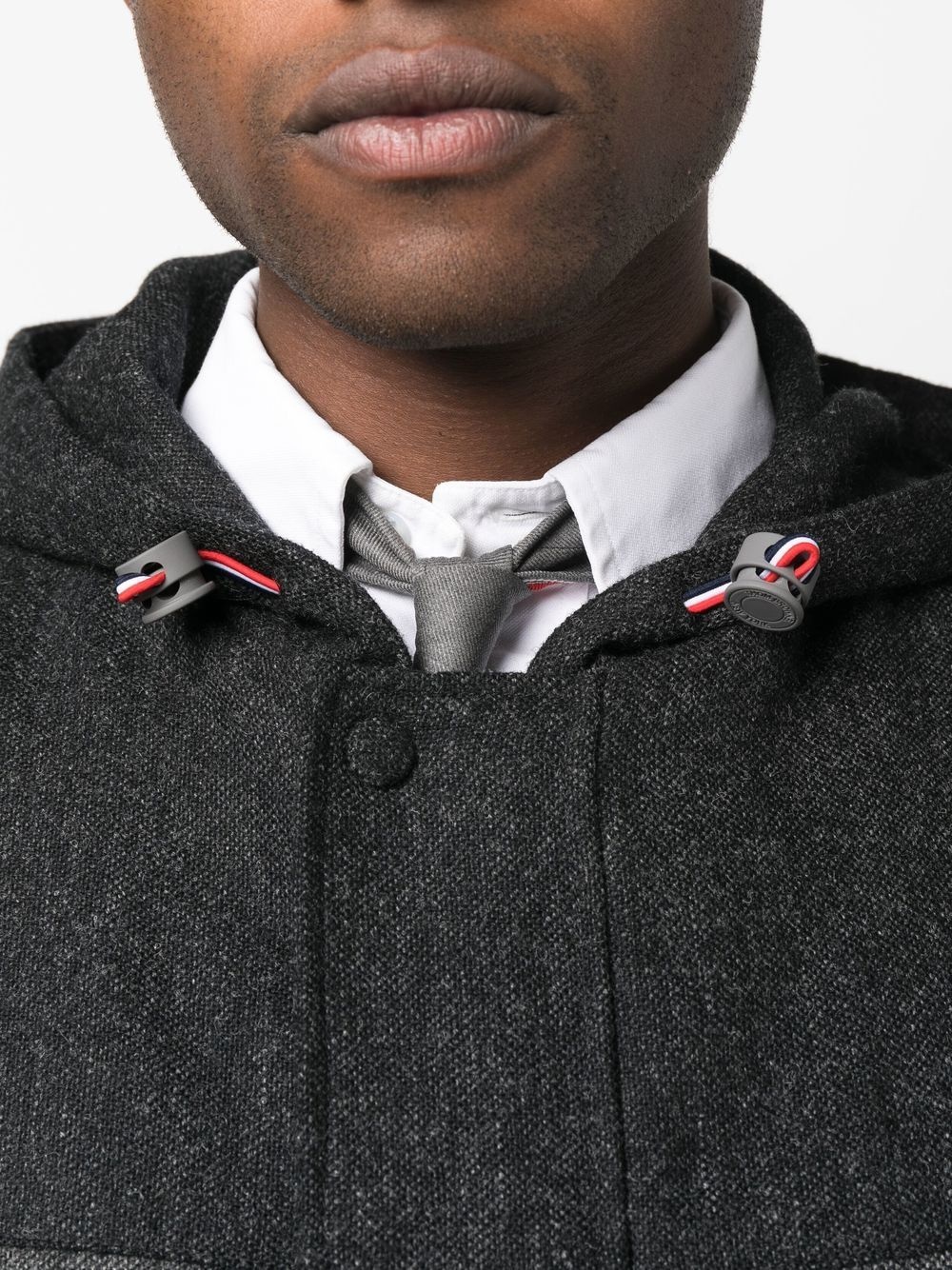padded colour-block panel jacket - 5