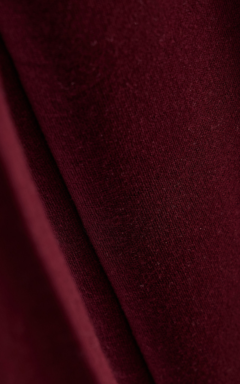 Louis Cropped Wool-Blend Straight-Leg Pants burgundy 6