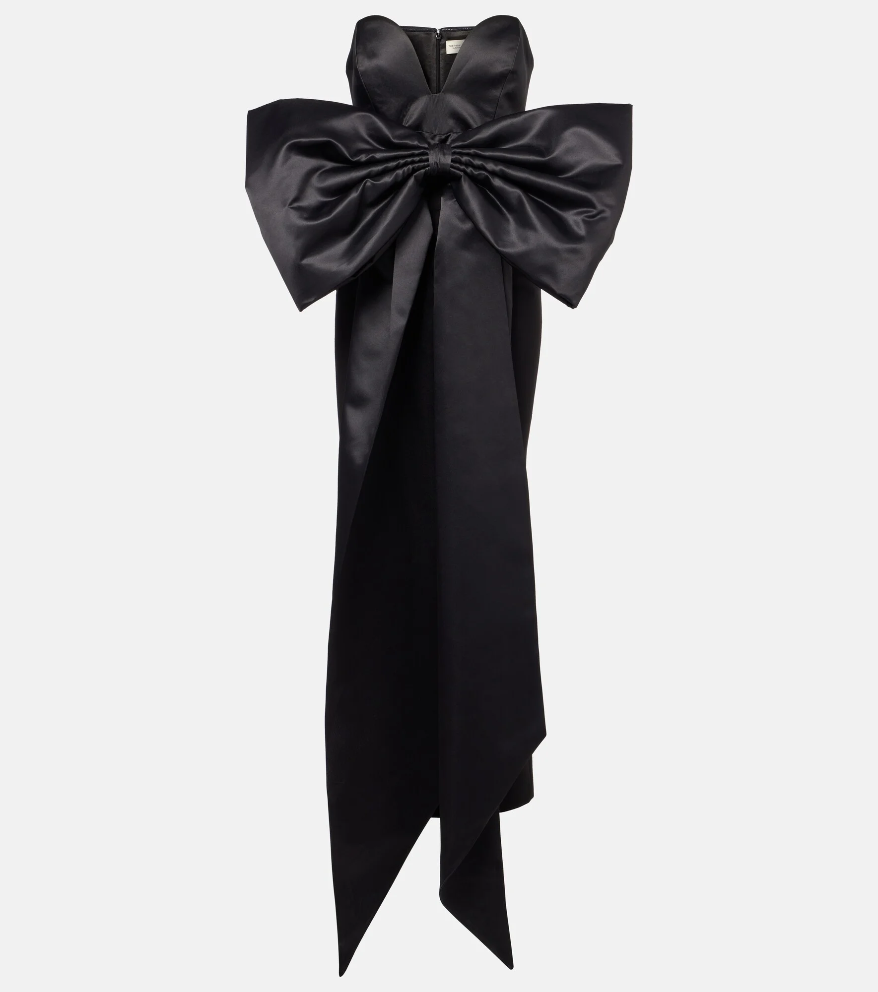 Strapless maxi dress - 1