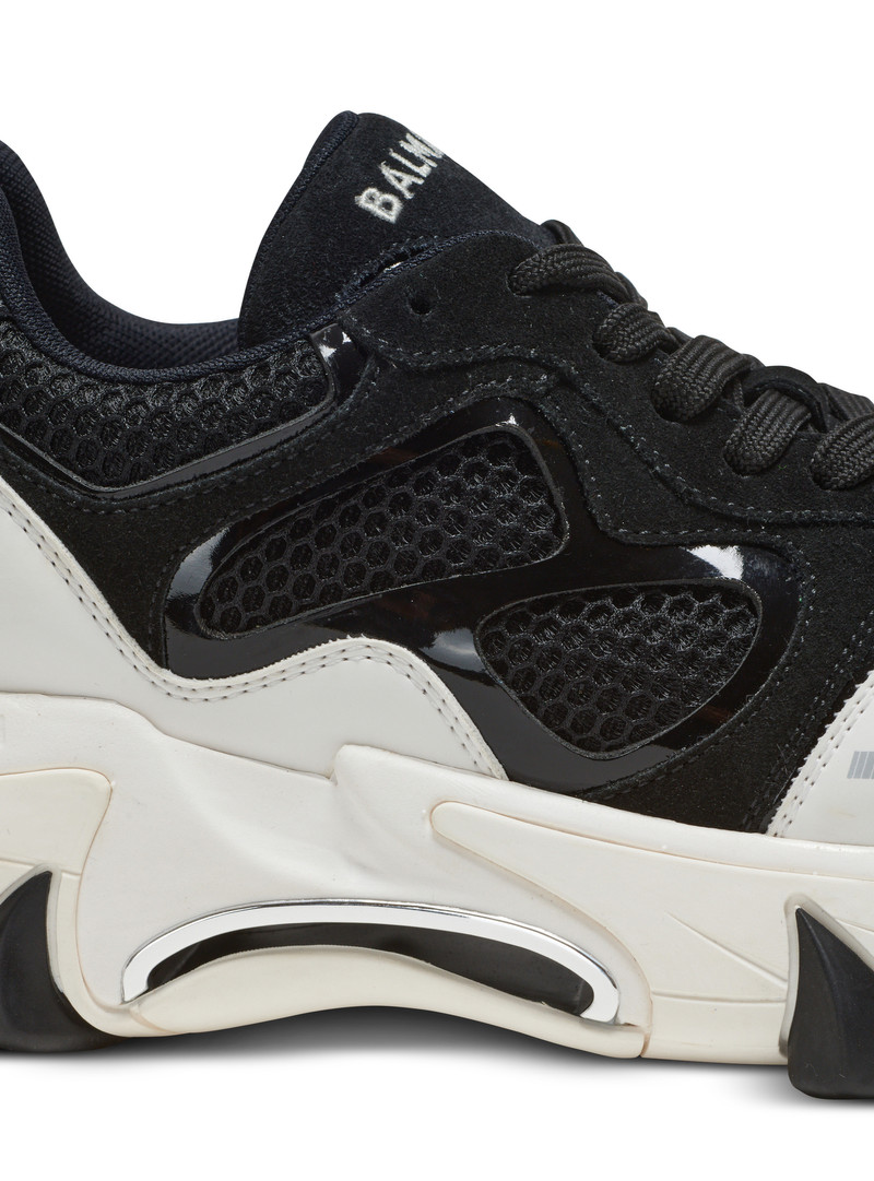 B-East trainer in leather, suede and mesh 7