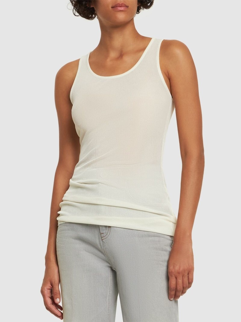 Viscose blend tank top - 3