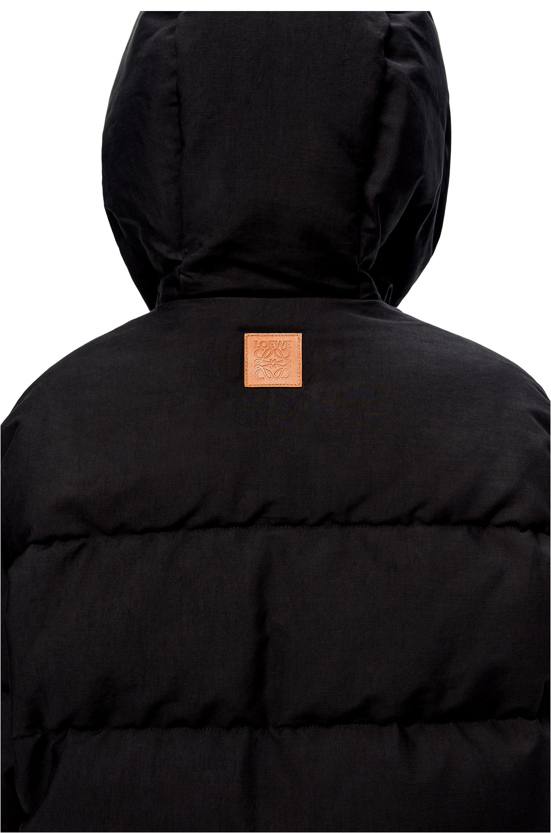Hooded puffer in cotton - 5