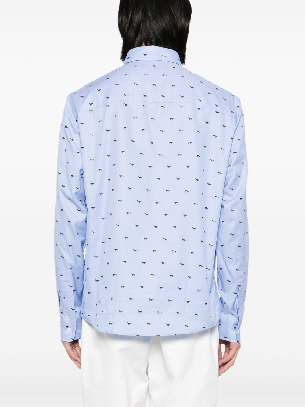 Fox-print shirt - 4