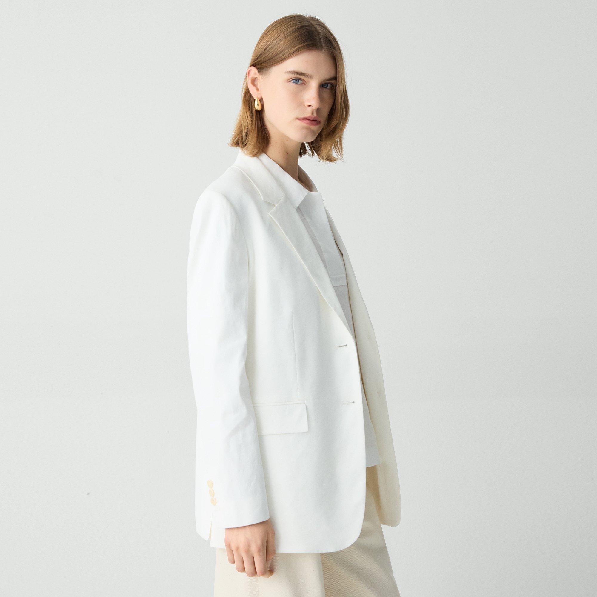 Relaxed Blazer in Good Linen - 3