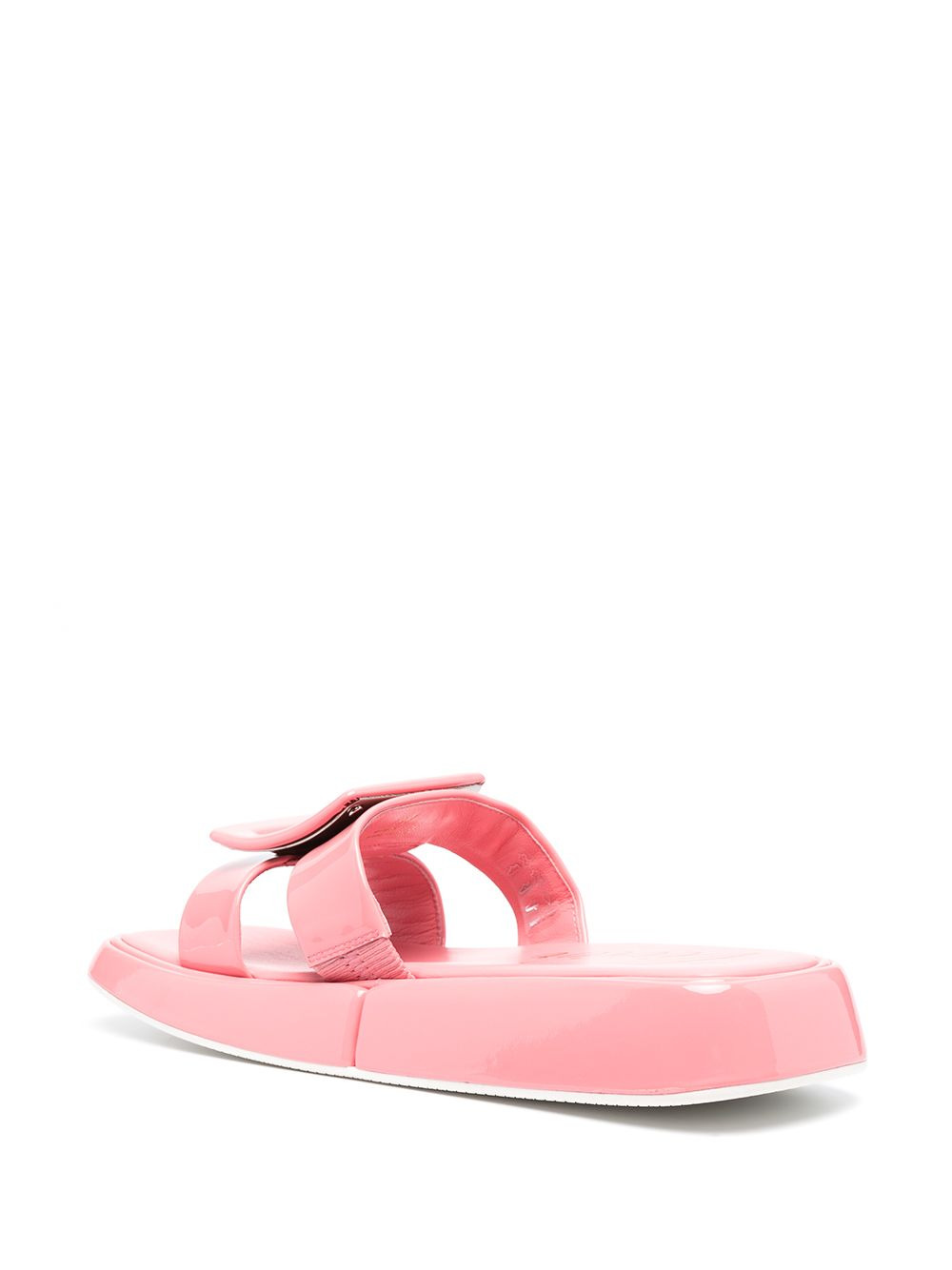 Vivier leather slides - 3