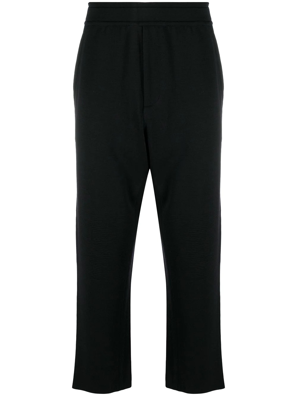 high-waisted track trousers - 1