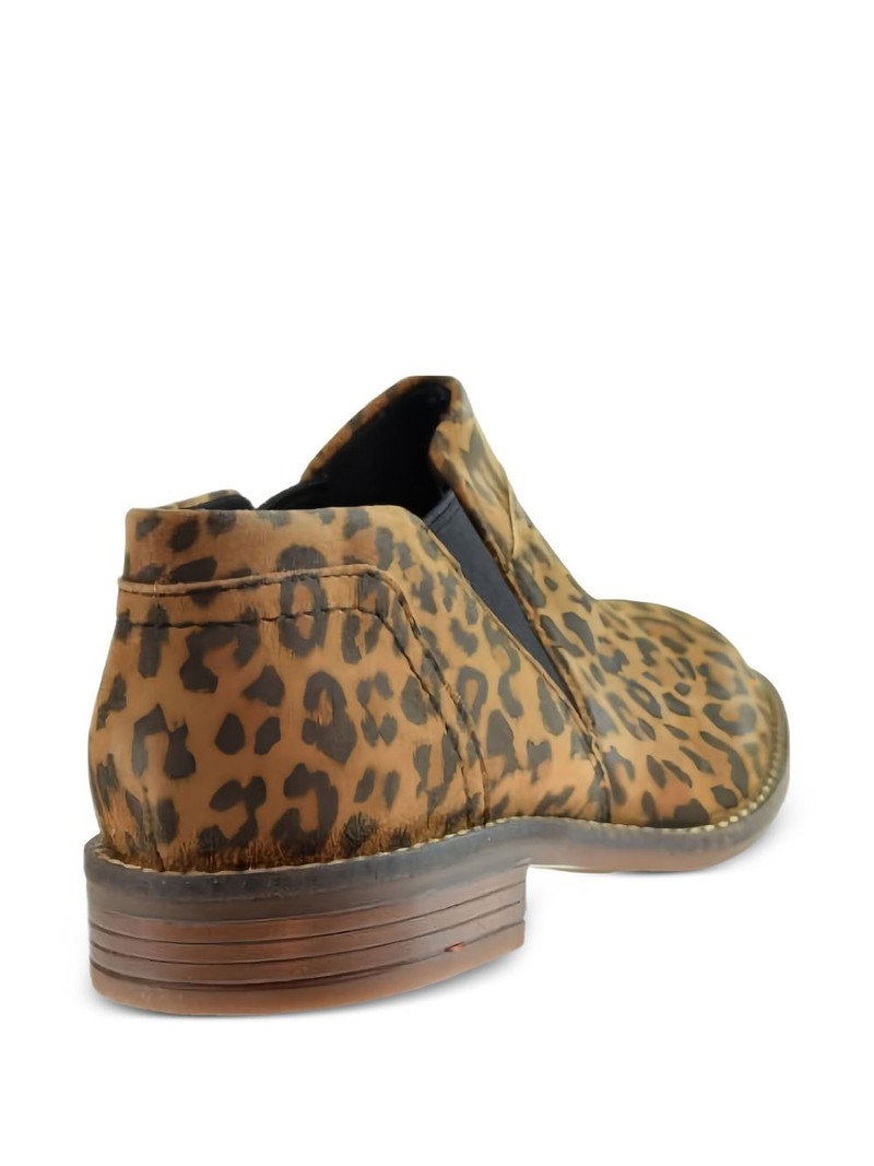 Camzin Mix leopard-print boots 4