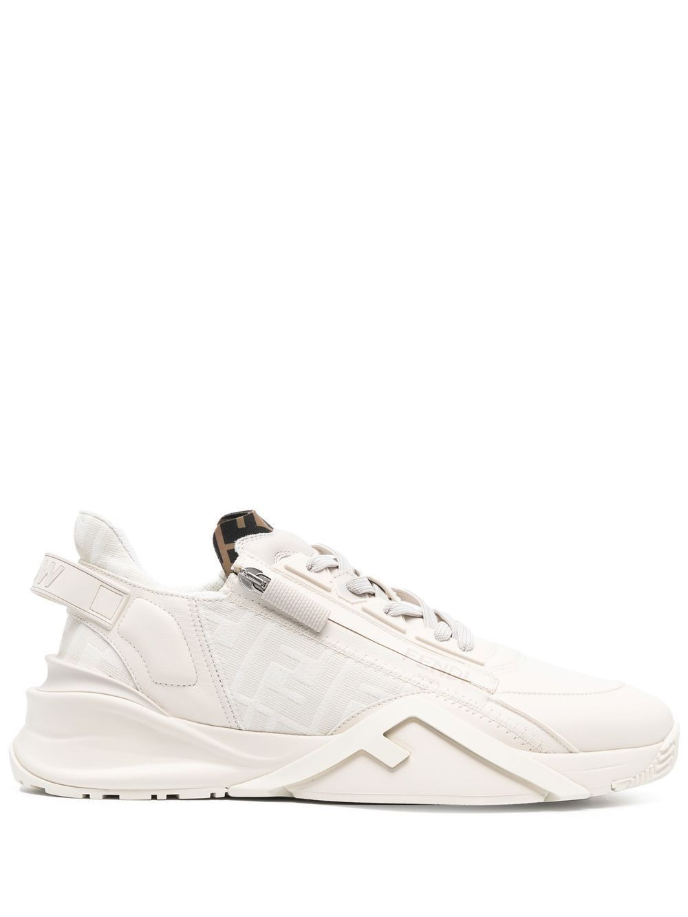 Flow leather low-top sneakers - 1