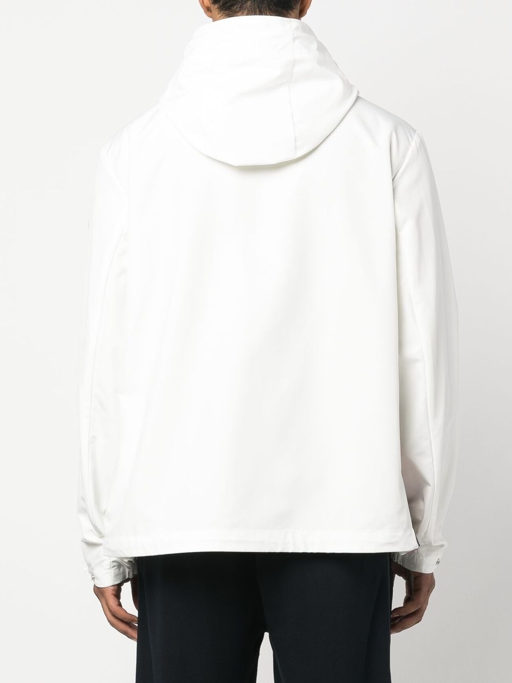 zip-fastening hooded jacket - 5