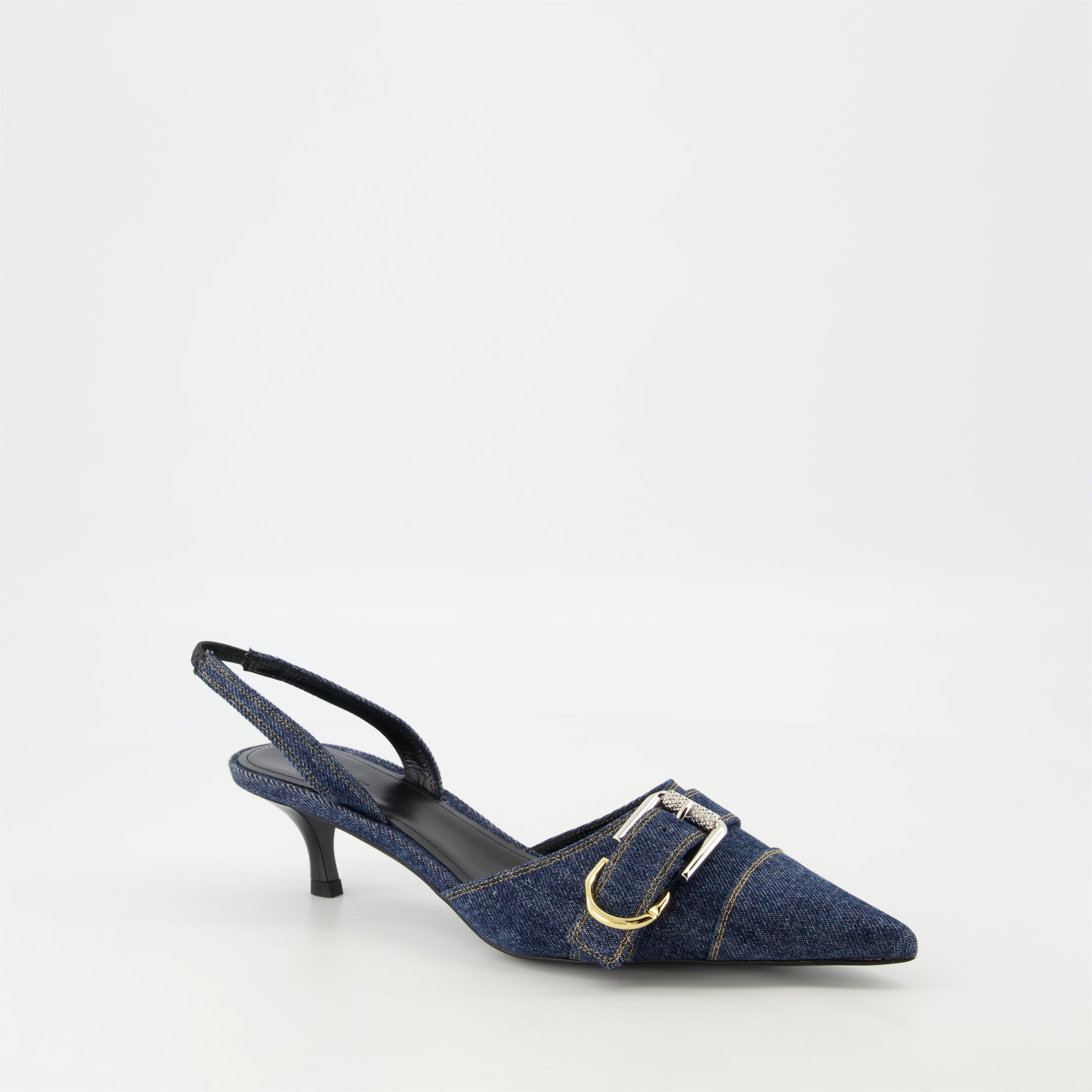 Escarpins Voyou en denim - 2