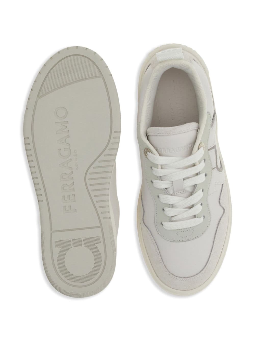 Gancini lace-up sneakers - 5