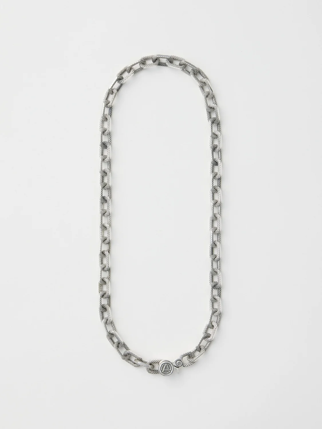 TEXTUERD A CHAIN NECKLACE - 1