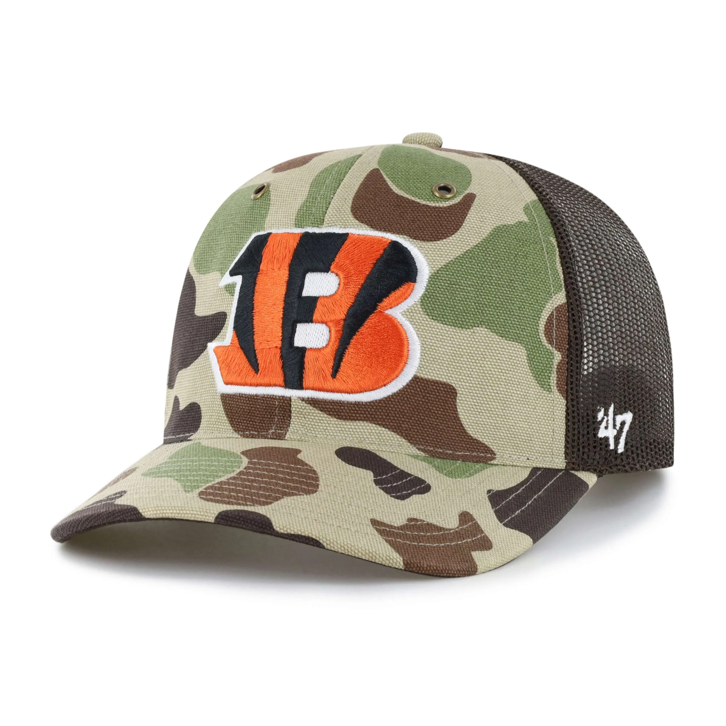 Cincinnati Bengals '47 Camo Trucker Relaxed Fit - 1