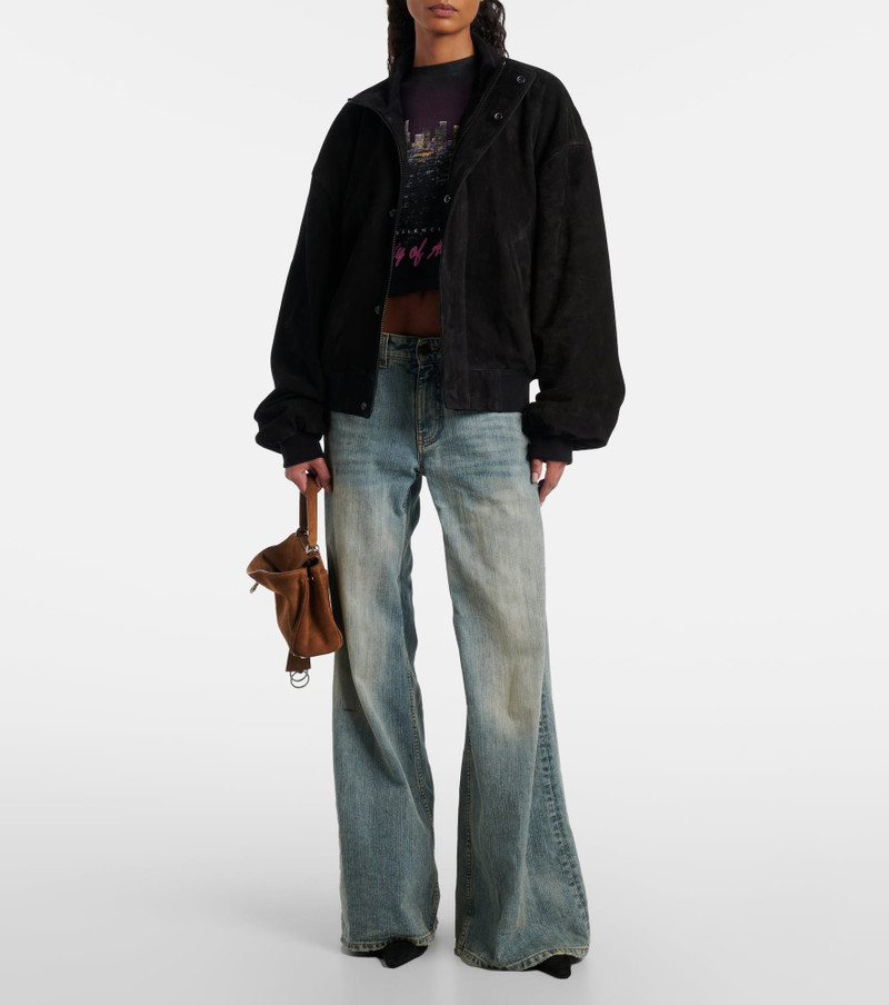 BALENCIAGA Suede jacket outlook