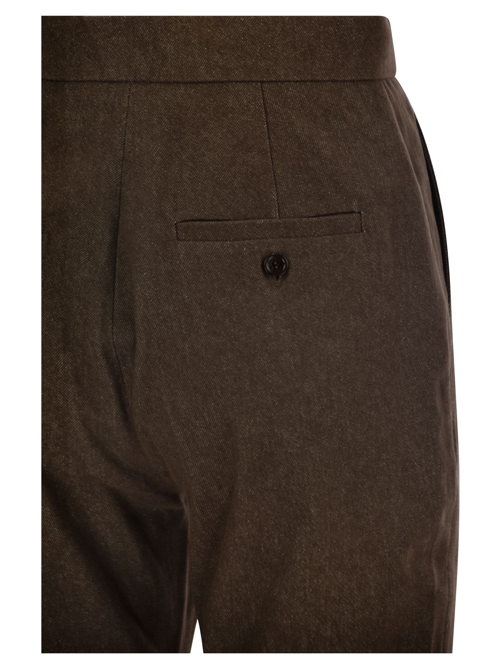 Maxmara Women Galizia - Slim Fit Cotton Trousers - 4