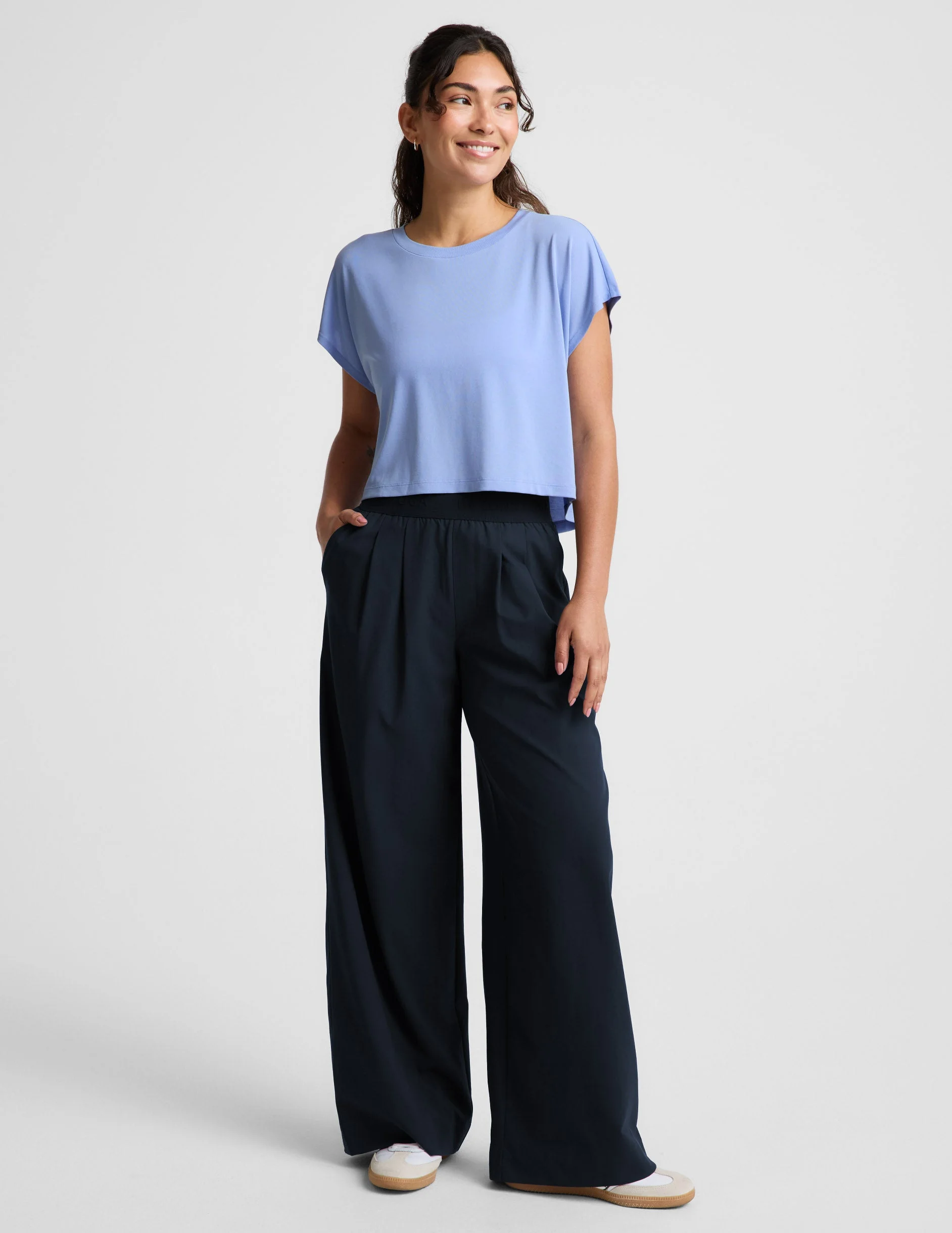 Studio Luxe Cropped Tee - 1
