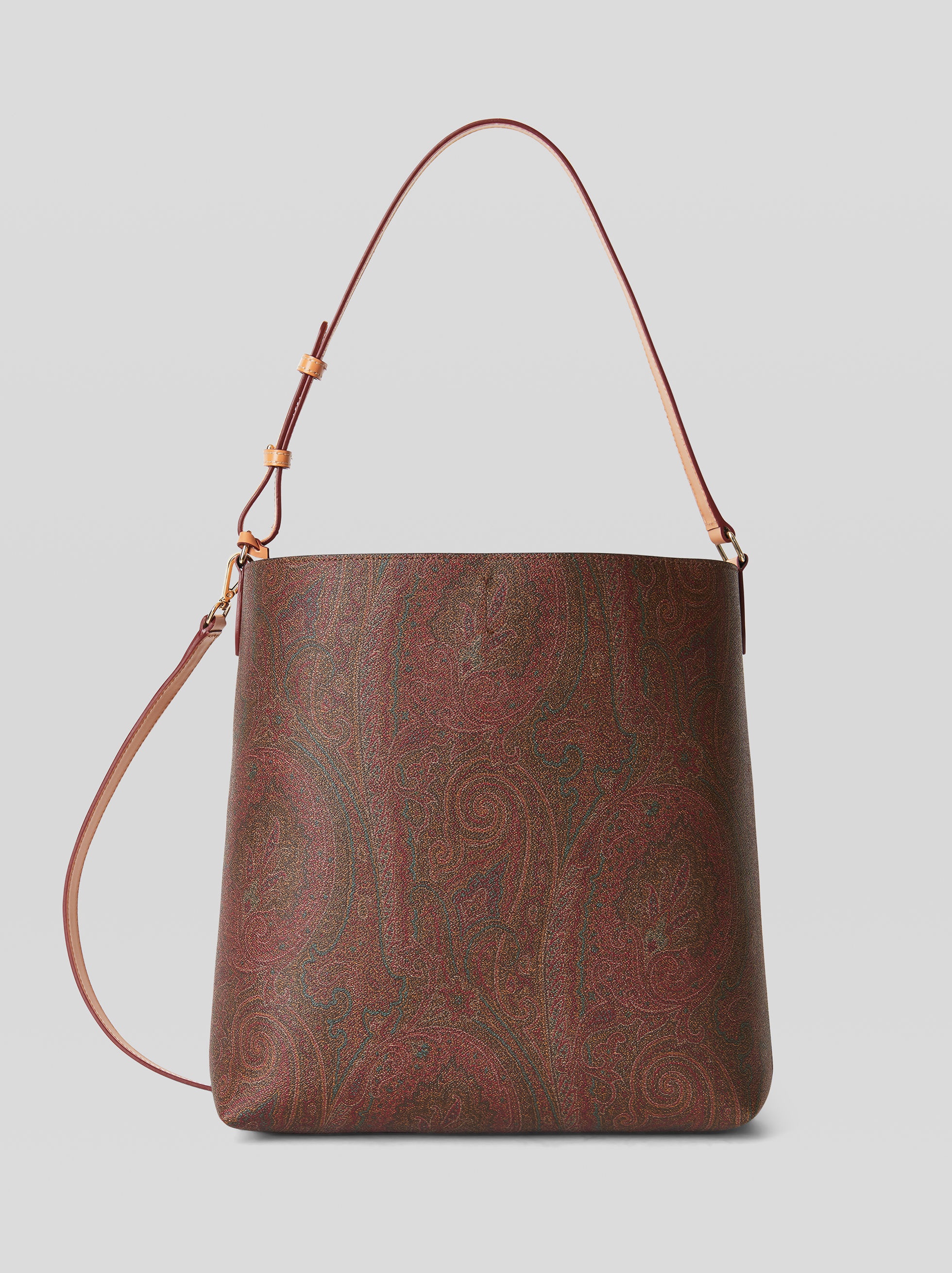 PAISLEY SHOPPING BAG WITH SHOULDER STRAP - 1