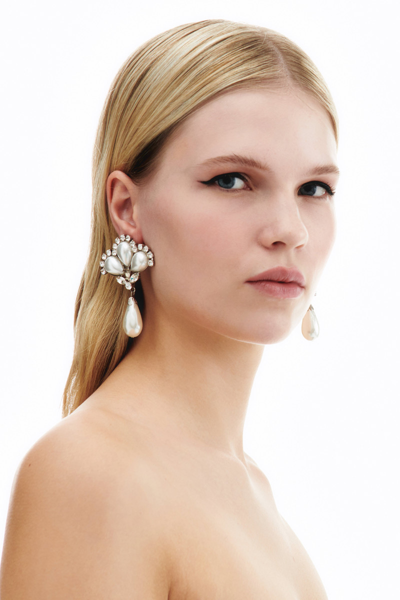 PEARL EARRINGS WITH PENDANT 3