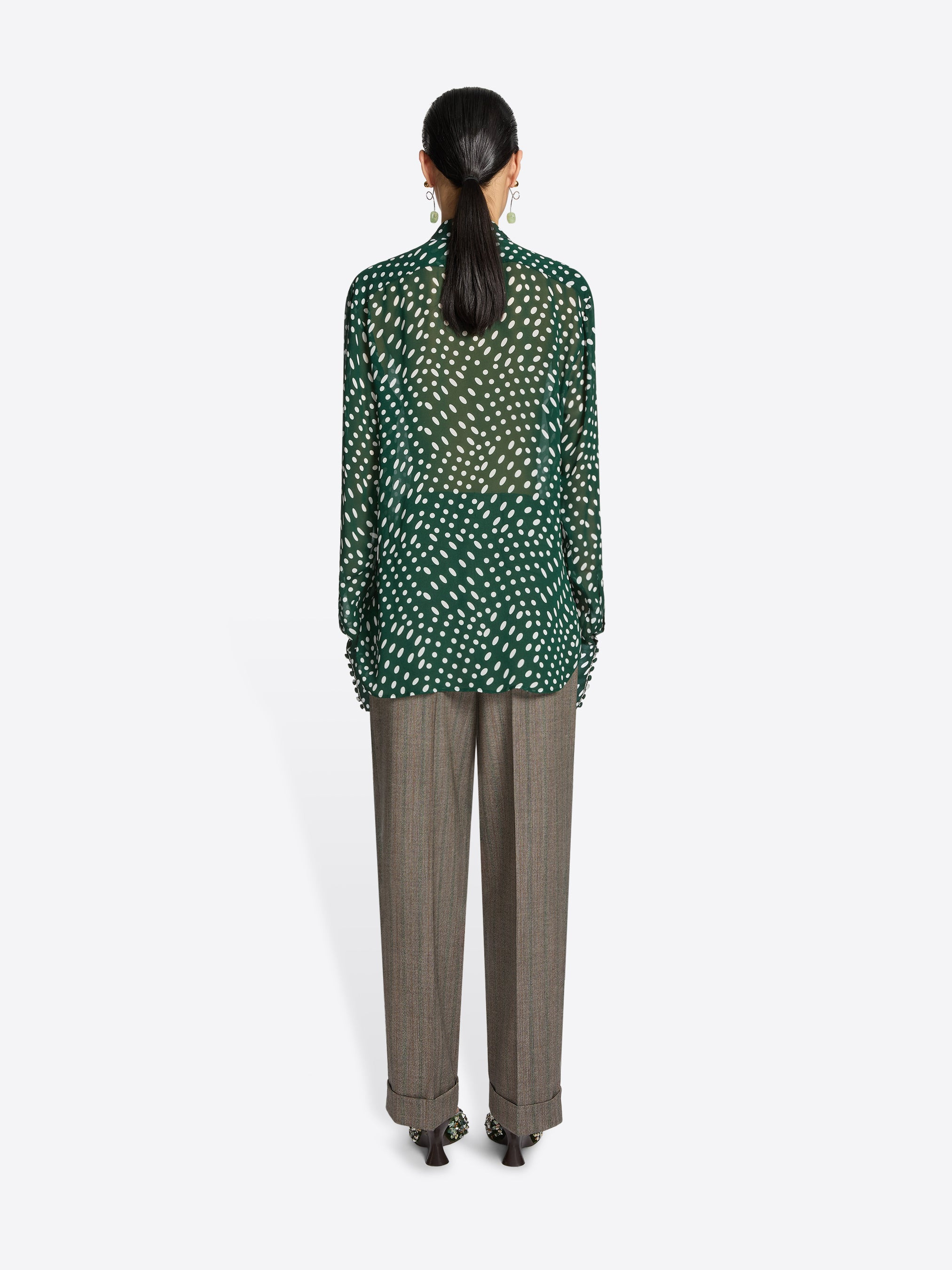 PRINTED VISCOSE SHIRT - 4