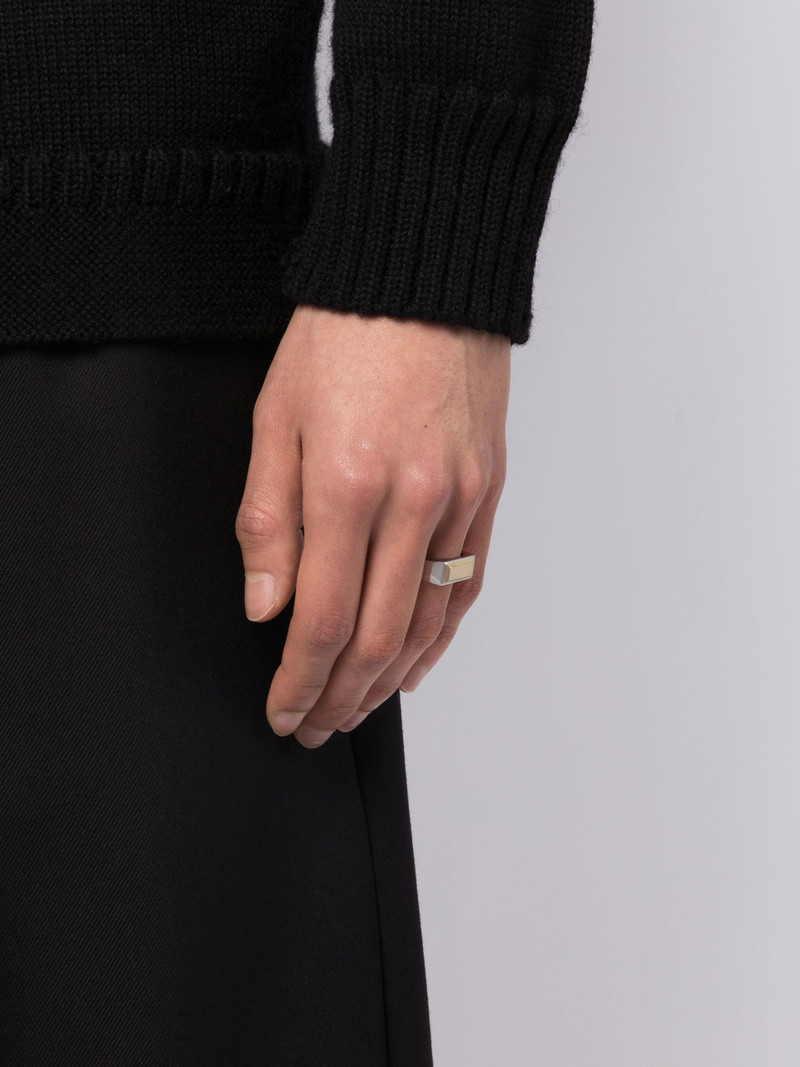 TOM WOOD sterling silver Peaky ring outlook