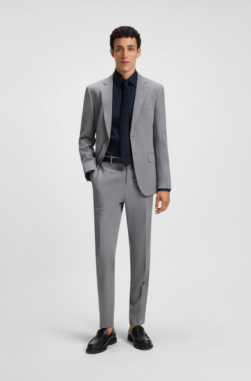 BOSS REGULAR-FIT SHIRT IN EASY-IRON STRETCH-COTTON POPLIN outlook