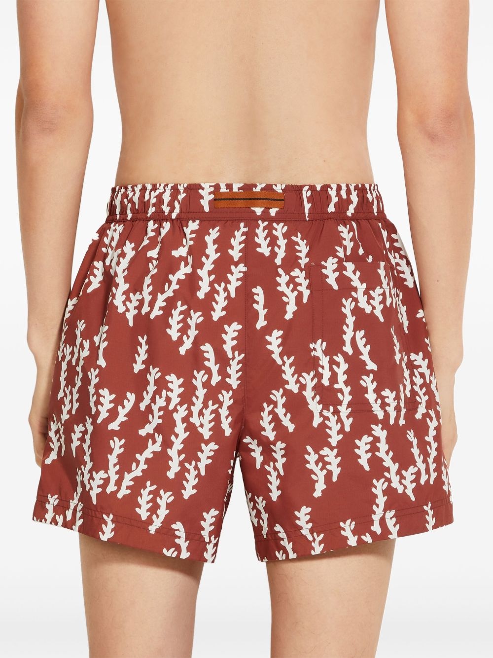 printed swim shorts - 3
