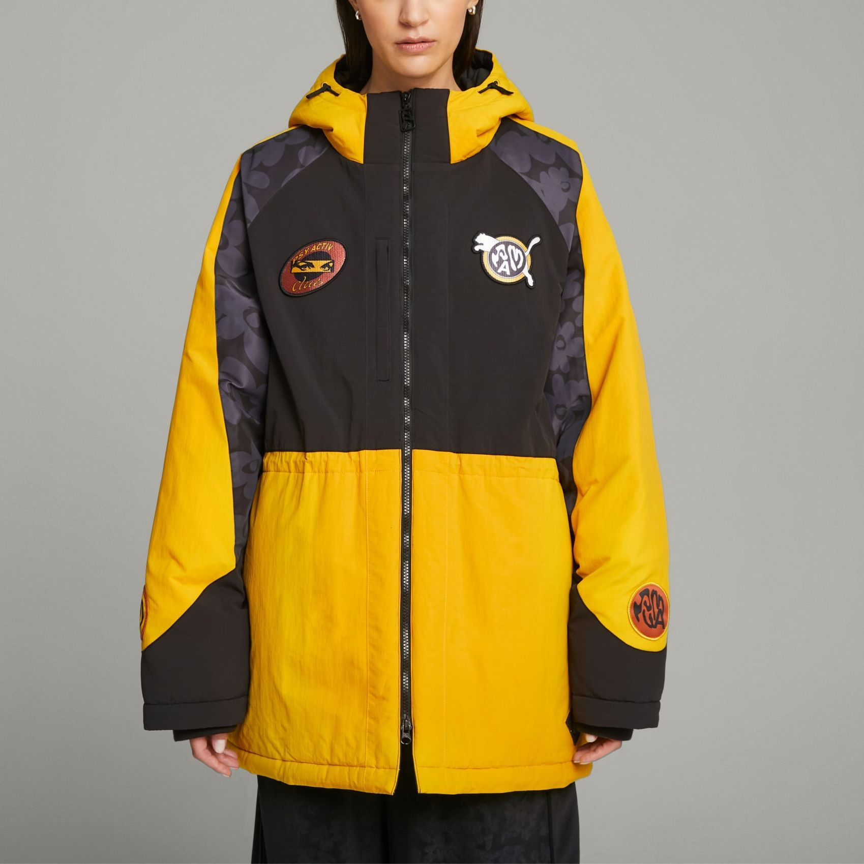 (WMNS) PUMA x P.A.M. Stadium Jacket 'Yellow' 622681-01 - 3