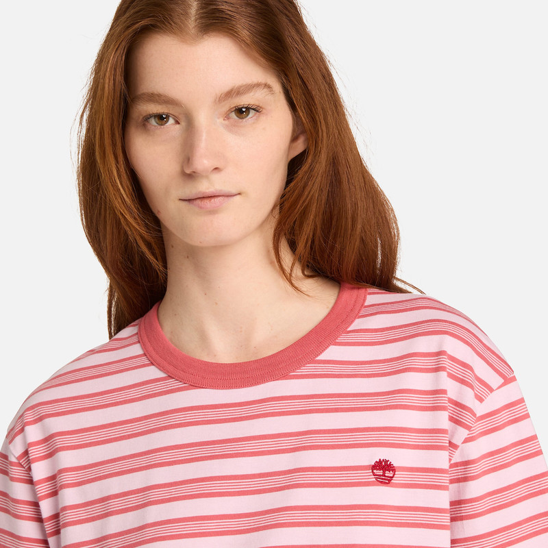 Women's Striped Short-Sleeve T-Shirt 8