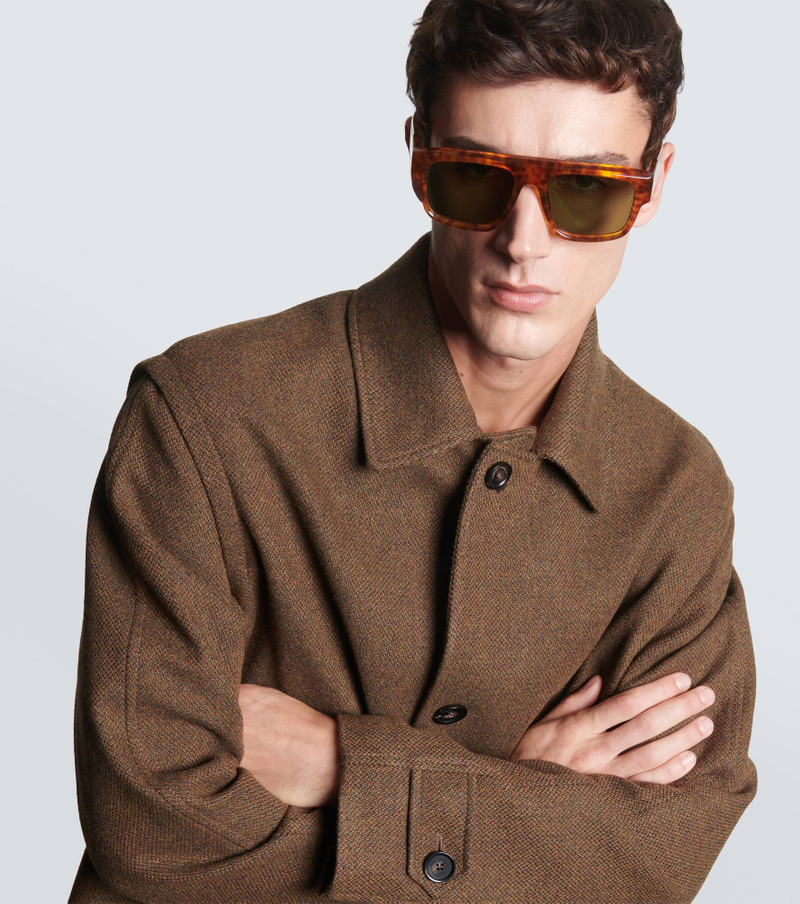 JACQUES MARIE MAGE x George Cortina Ritz flat-top sunglasses outlook