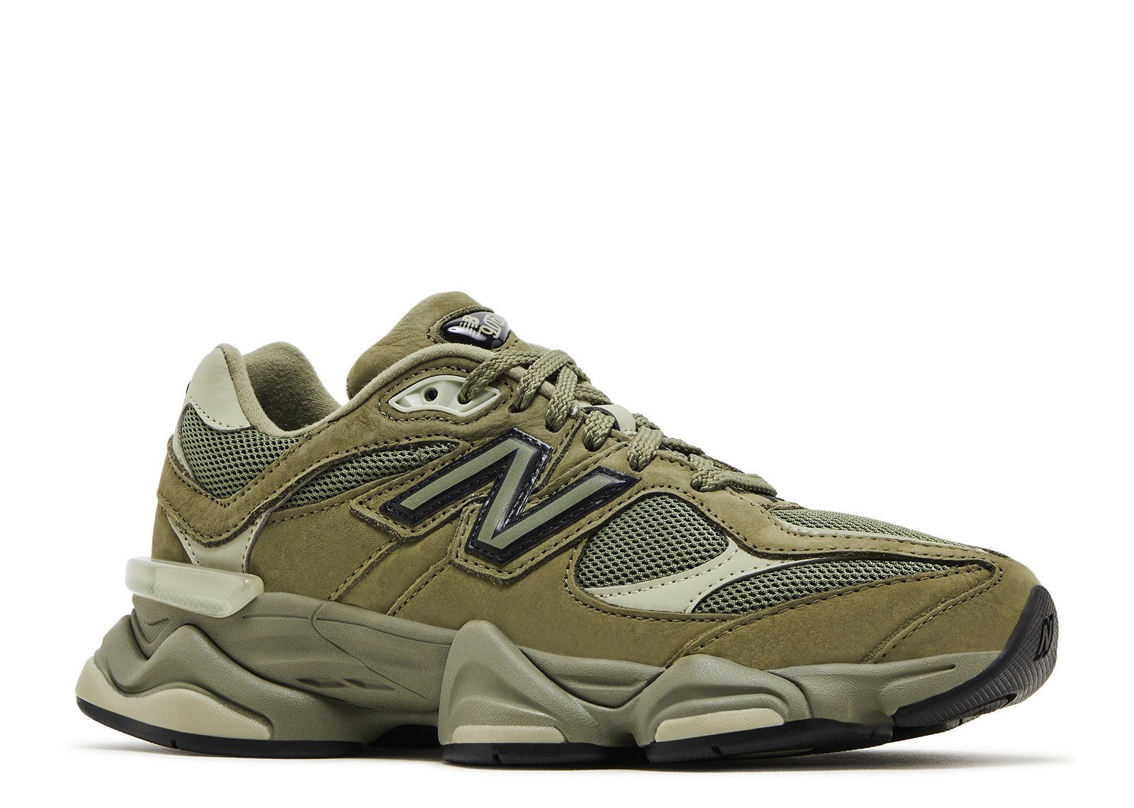 NEW BALANCE 9060 'GREEN DARK GREEN' - 2