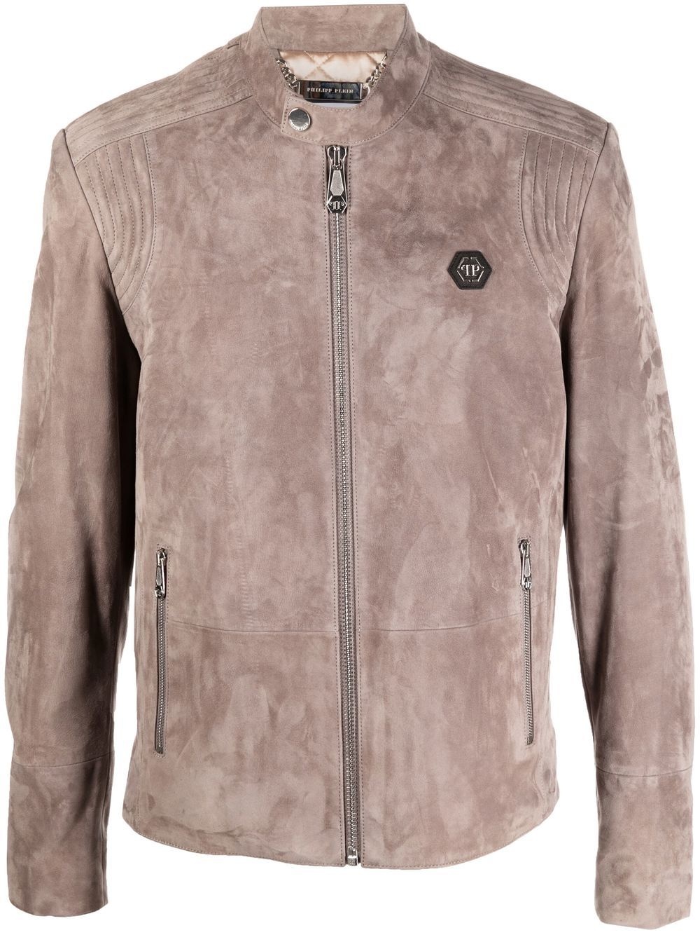 Suede Padded jacket - 1