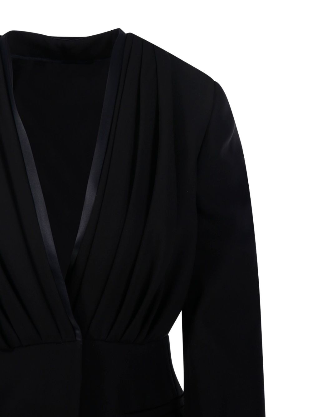 draped blazer - 4