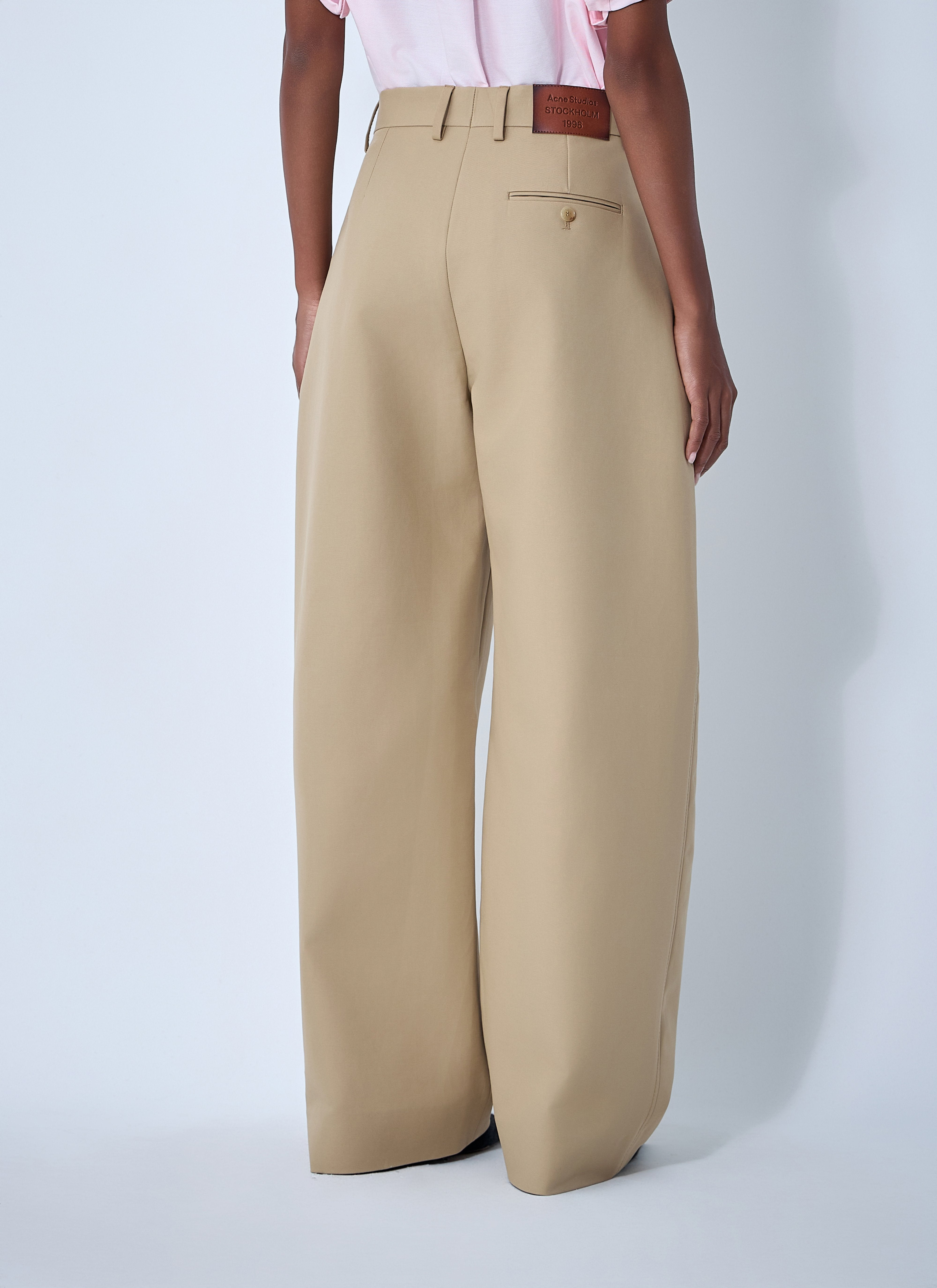 Acne Studios Women Tailored Satin Pants - 4