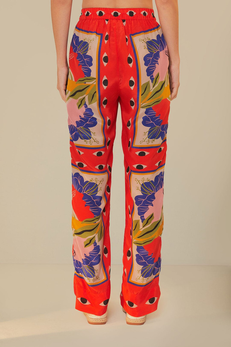 Sand Surreal Scarf Pajama Pants 3